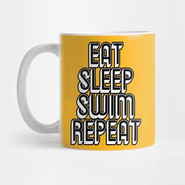 Eat Sleep Swim by LiquidLine